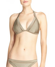 Ted Baker London Triangle Bikini Top - Beige