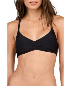 Volcom Simply Solid V-Neck Bikini Top