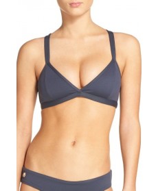 Maaji Shadow Cocktail Reversible Bikini Top - Black