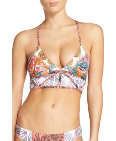 Maaji Dance Fever Bikini Top  - Orange