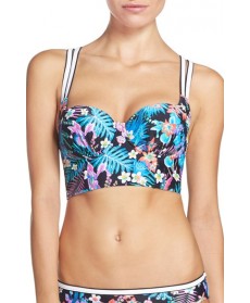 Blush By Profile Island Hopping Underwire Bikini Top  E (DD US) - Grey