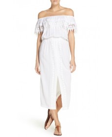 La Blanca Costa Brava Cover-Up Dress  - White