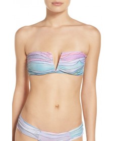 Mara Hoffman Bandeau Bikini Top - Pink