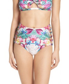 Isabella Rose Hot Tropics High Waist Bikini Bottoms