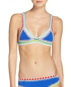 Kiini Tuesday Bikini Top  - Blue