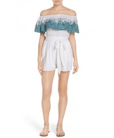 Mara Hoffman Cover-Up Romper - White