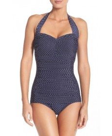 Miraclesuit 'Pin Point Spellbound' Underwire One-Piece Swimsuit