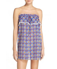 Milly Anguilla Cover-Up Dress - Blue