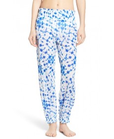 Luli Fama Print Cover-Up Pants - Blue