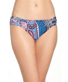 Tommy Bahama Paisley Print Bikini Bottoms - Blue