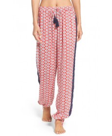 Tory Burch Primrose Cover-Up Pants - Red