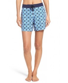 Tommy Bahama Shibori Cover-Up Shorts - Blue