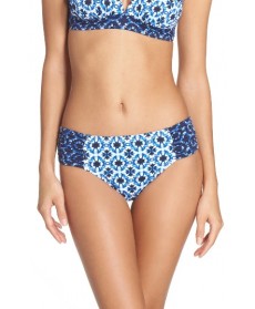 Tommy Bahama Shibori Hipster Bikini Bottoms - Blue