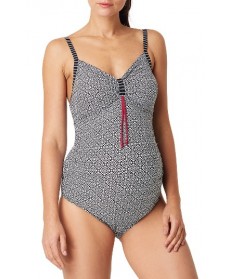Noppies Tess One-Piece Maternity Swimsuit/Small - Black