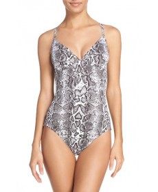 Tommy Bahama Snake Charmer One-Piece Swimsuit