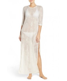 Tavik Finley Cover-Up Maxi Dress - White