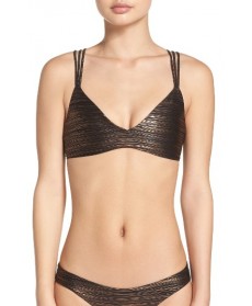 Boys + Arrows Dylan The Desperado Bikini Top - Black