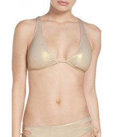 The Bikini Lab Hot Shine Bikini Top