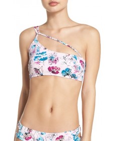 The Bikini Lab Bouquet Bikini Top - Pink