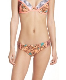 Maaji The Rolling Scones Bikini Bottoms - Coral
