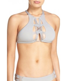 Dolce Vita Bikini Top - Grey