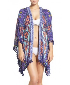 Trina Turk Balinese Batik Kimono