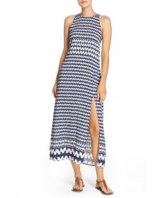 Tory Burch Windwell Cover-Up Maxi Dress - Blue
