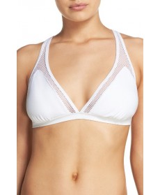Dolce Vita Courtside Bikini Top - White