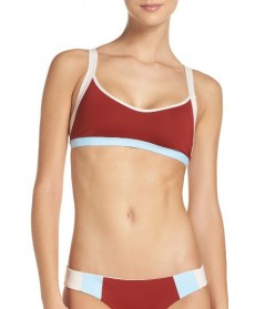 L Space MAC Colorblock Bikini Top