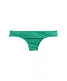  J.crew Italian Matte Bikini Bottoms, Size XX-Small - Green