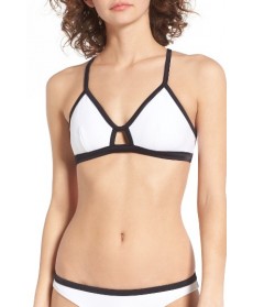Rip Curl Mirage Essentials Block Out Reversible Bikini Top - White