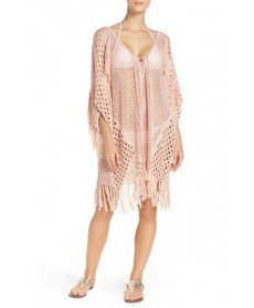 Suboo New Romantics Cover-Up Caftan/Large - Pink