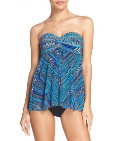 Profile By Gottex Blu Nile Flyaway One-Piece Swimsuit