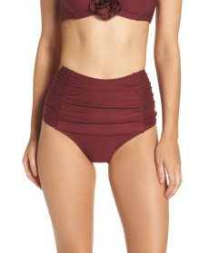 Kate Spade New York High Waist Bikini Bottoms