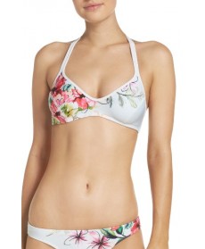 Robin Piccone Camellia Underwire Bikini Top - White