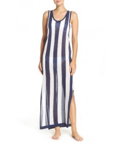  Diane Von Furstenberg Cover-Up Dress, Size Petite - Blue
