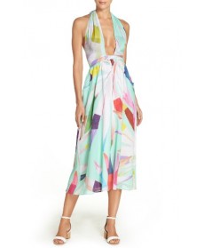 Mara Hoffman Cover-Up Midi Dress - Blue/green