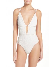 For Love & Lemons One-Piece Swimisuit - White