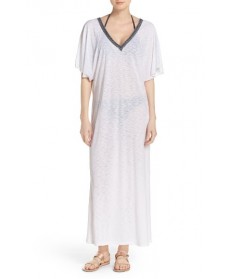 Elan Cover-Up Caftan - White