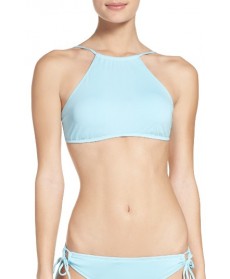 The Bikini Lab High Neck Bikini Top - Blue