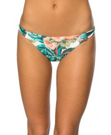 O'Neill X Natalie Off Duty Viva Crisscross Tab Side Bikini Bottoms - Green