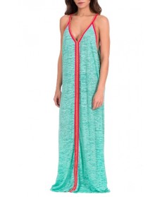 Pitusa Cover-Up Maxi Dress - Green