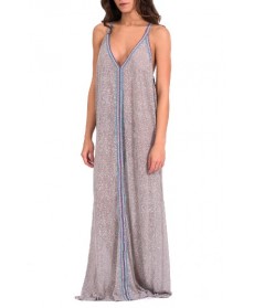 Pitusa Cover-Up Maxi Dress - Grey