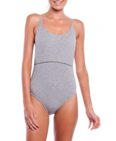 Rhythm My Scoop One-Piece Swimsuit - Grey