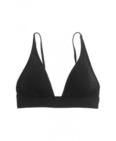 J.crew Italian Matte Plunge Bikini Top