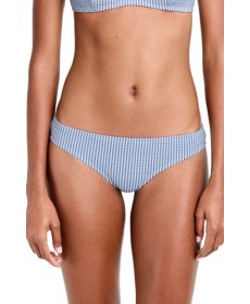 J.crew Seersucker Bikini Bottoms - Blue