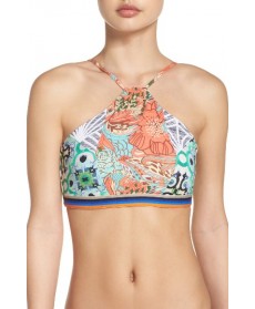 Maaji Stayin' Alive Bikini Top - Blue