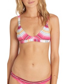 Billabong Beach Sol Triangle Bikini Top - Pink