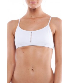 Rhythm My Scoop Bikini Top - White