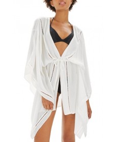 Topshop Ladder Stitch Cover-Up Caftan US (fits like 6-8) - White